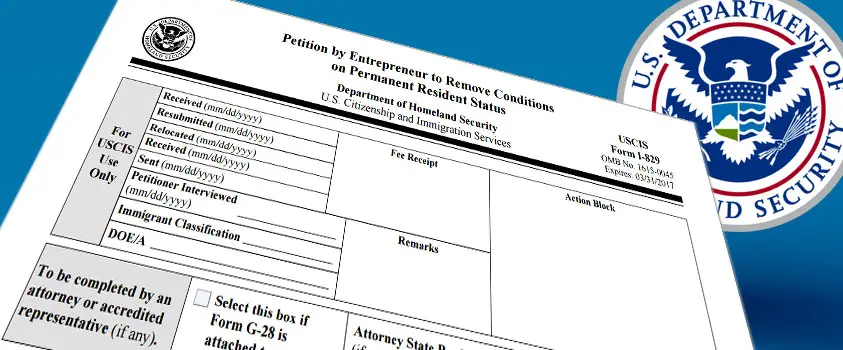 EB-5 Conditional Green Card: Rules and Removal of Conditions Form I-829